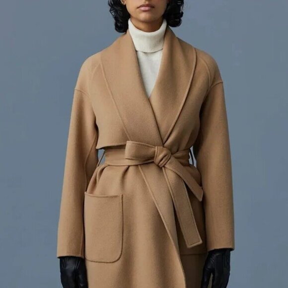 Mackage Thalia Wool Coat (Retails for $990) - Size Medium - Picture 1 of 6
